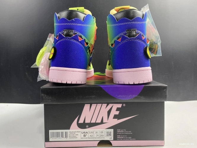 Chep Onekick HIGH X AIR BALVIN J OG JORDAN 1 DC3481-900 0701